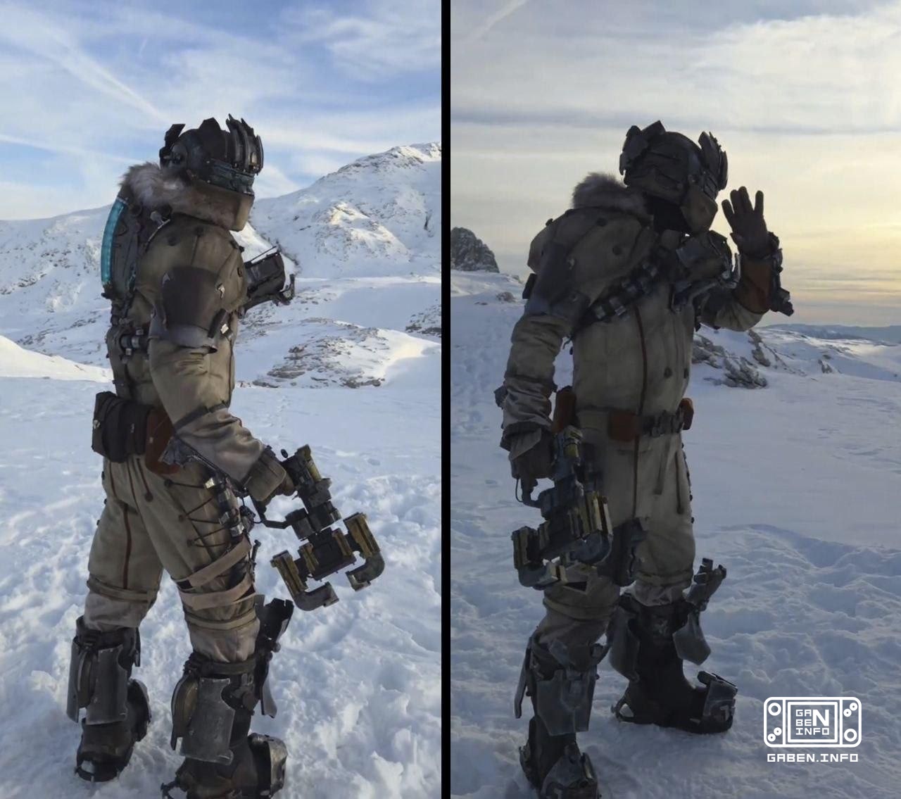 Cosplay of Isaac Clarke from Dead Space 3