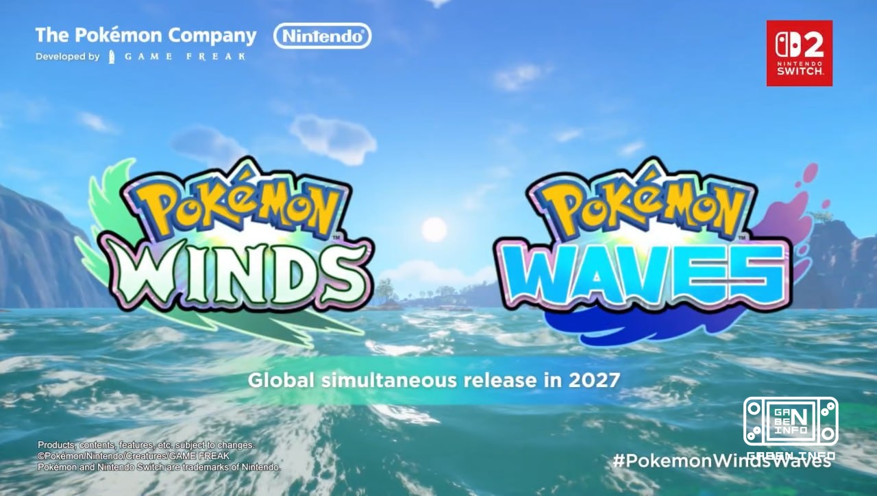 A new line of Pokemon has been announced for Nintendo Switch 2 - Pokemon Winds and Waves. The release will take place so...