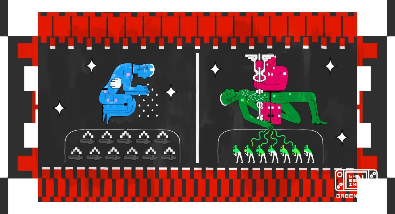 Concept art of Marathon, which was pulled from the new ARG for the game Bungie artists and designers earned their salari...