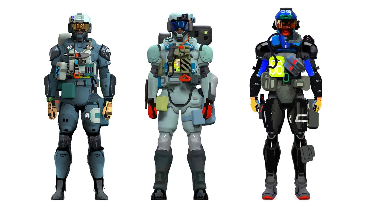 Concept art of Marathon, which was pulled from the new ARG for the game Bungie artists and designers earned their salari...