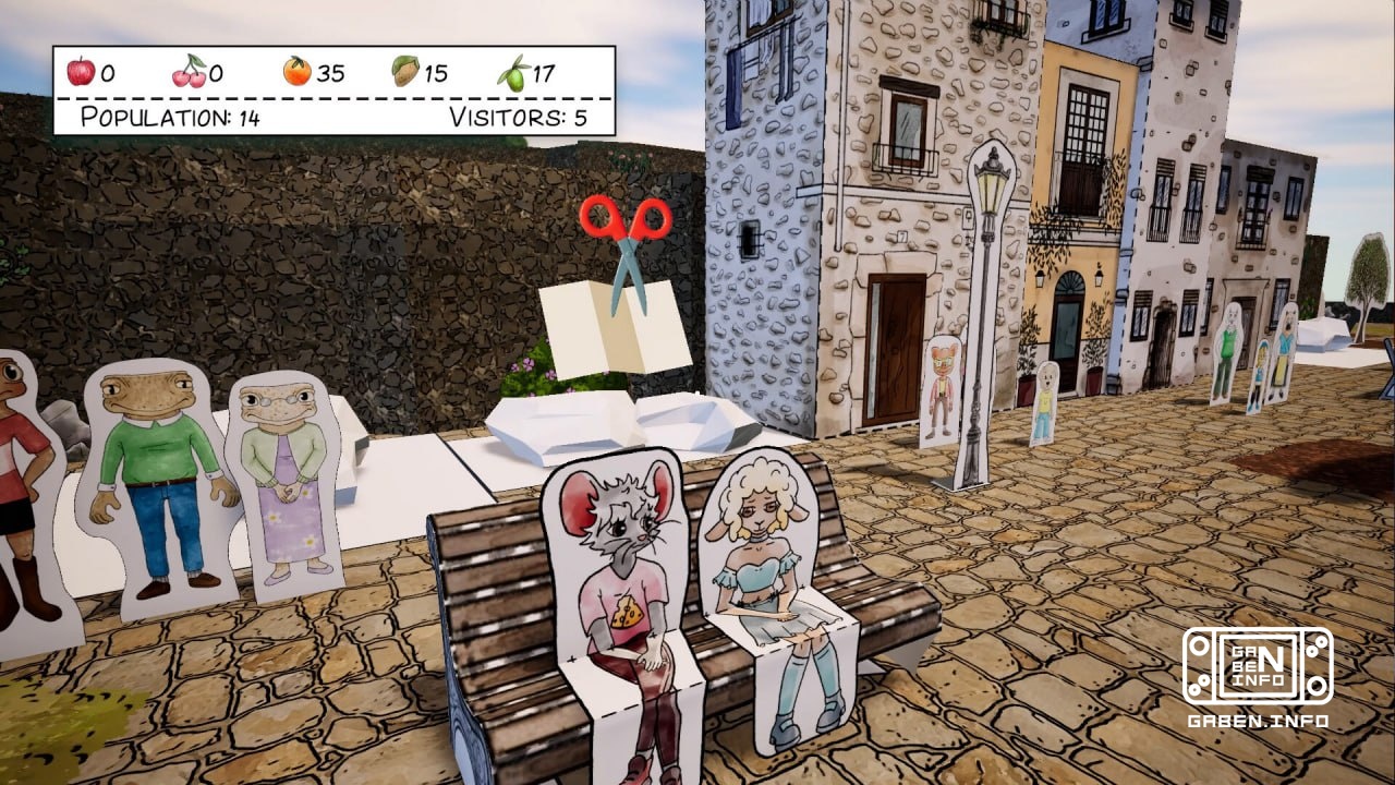 Cutout Village is in development - an urban development project where you need to create a village out of cardboard Cuto...