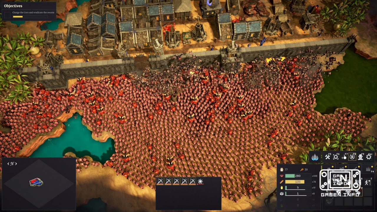 Survival under the attack of thousands of enemies: Here Comes The Swarm has been released into early access. Here Comes ...