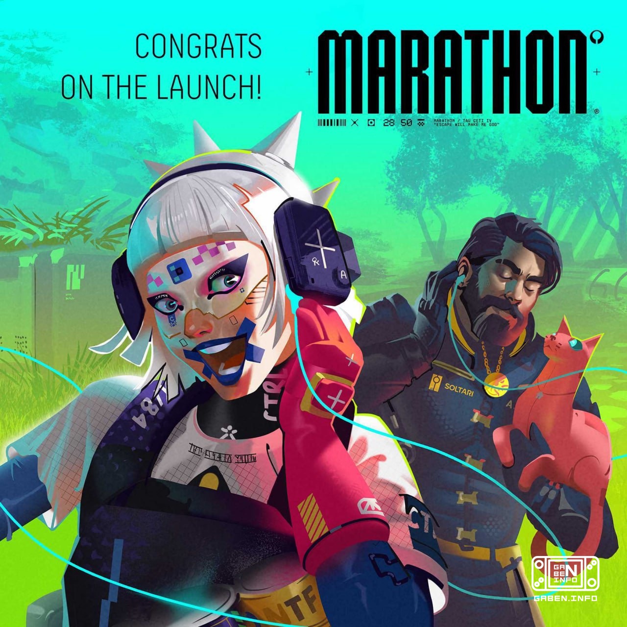 Housemarque decided to outdo themselves and make the most beautiful congratulatory art for Marathon. Let us remind you t...
