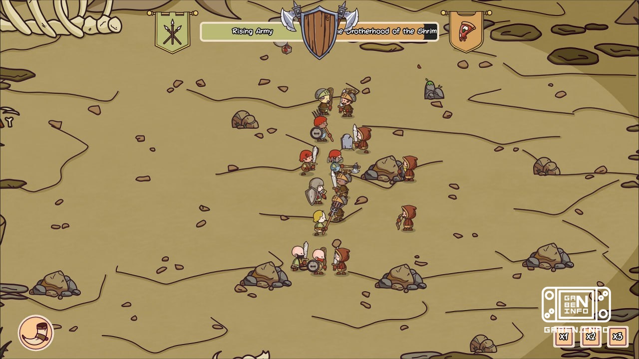 A strategy about managing a mercenary camp has been released: Rising Army Rising Army invites players to take on the rol...