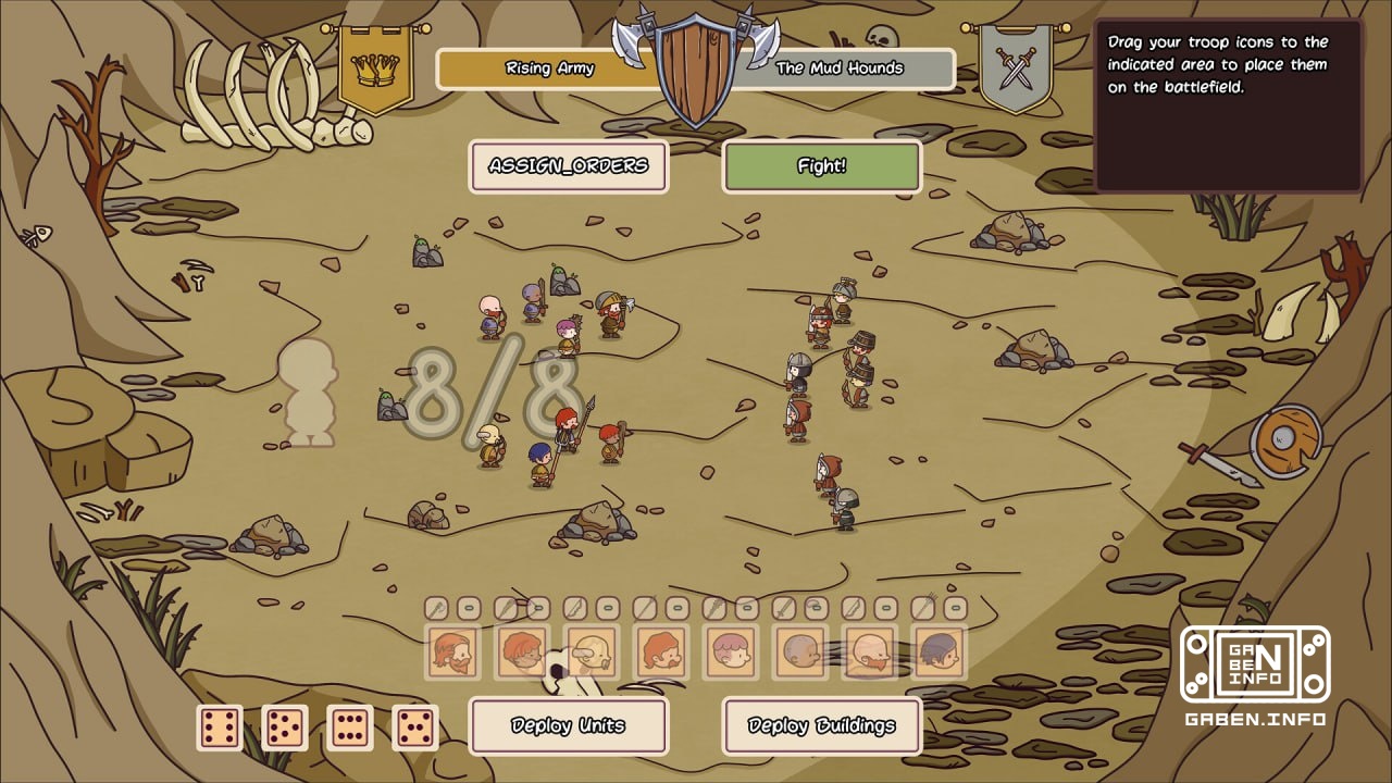 A strategy about managing a mercenary camp has been released: Rising Army Rising Army invites players to take on the rol...