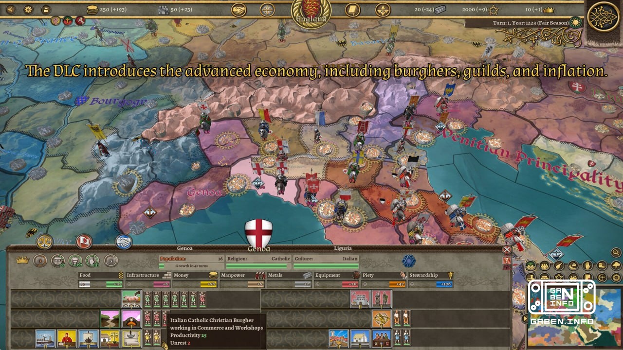 Two new campaigns, an advanced economy and bombards: Field of Glory: Kingdoms will receive a new DLC Slitherine together...