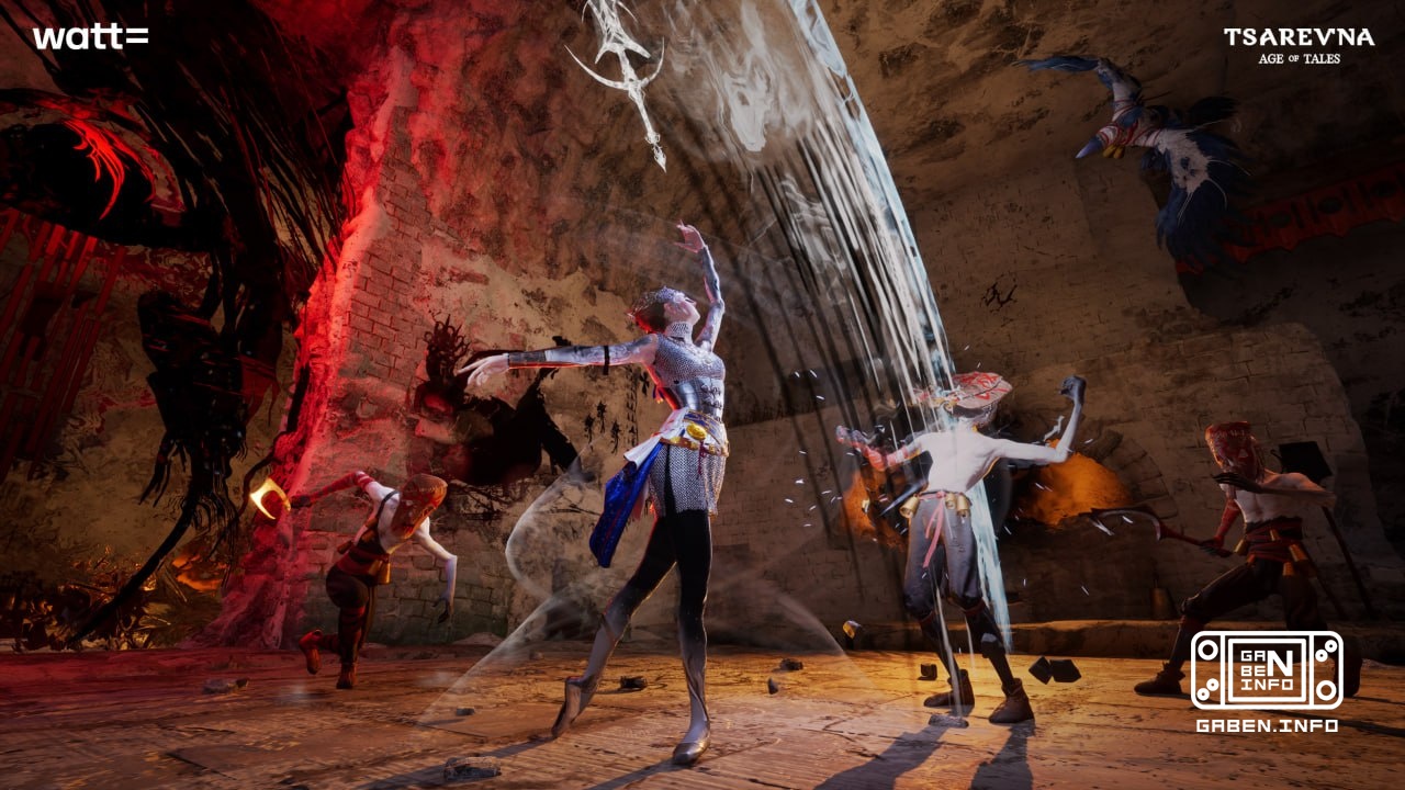 Devil May Cry meets “Swan Lake” - Tsarevna is already on STEAM!The world's first ballet slasher film in the setting of S...