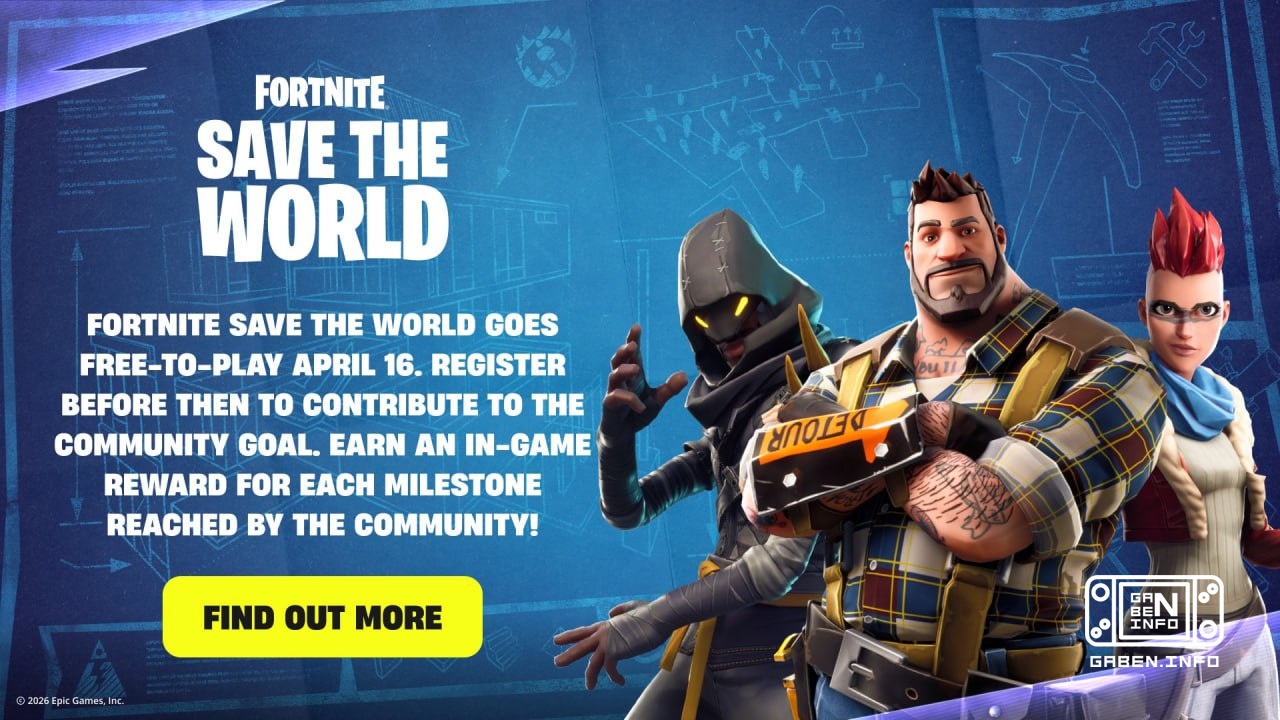 Save the World will officially become free from April 16, 9 years after its release. Now on the official website of the ...