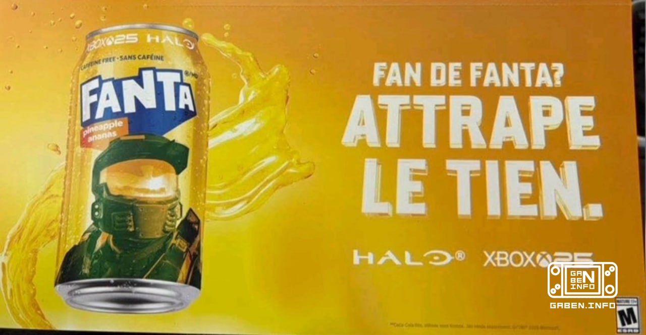 In honor of the 25th anniversary of Xbox, Fanta will make a collaboration where some cans will feature Ghost from Call o...