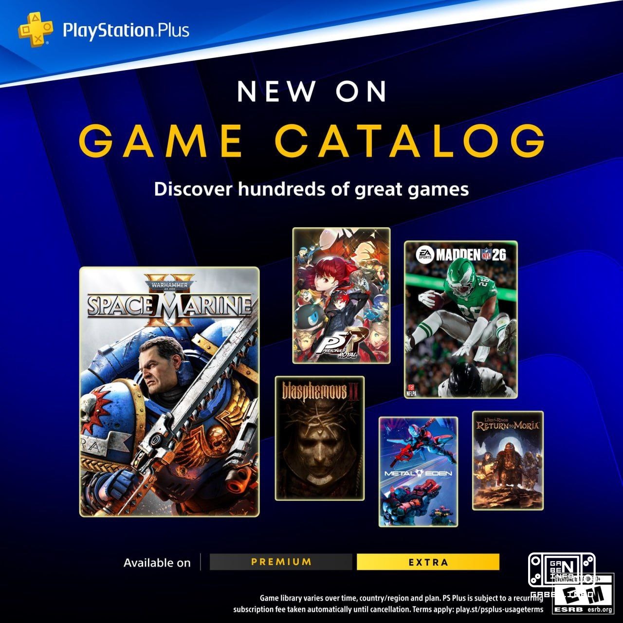 All yesterday's PS Plus insights from billbil-kun were confirmed. The only thing is that Blasphemous 2 will also appear ...