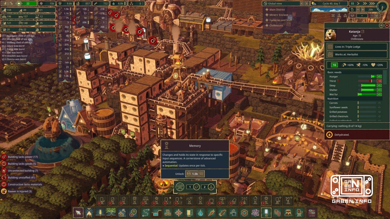 The game Timberborn, which was in early access, was released Cost – $13.19 Discount amount - 20% until March 26 96% of 3...