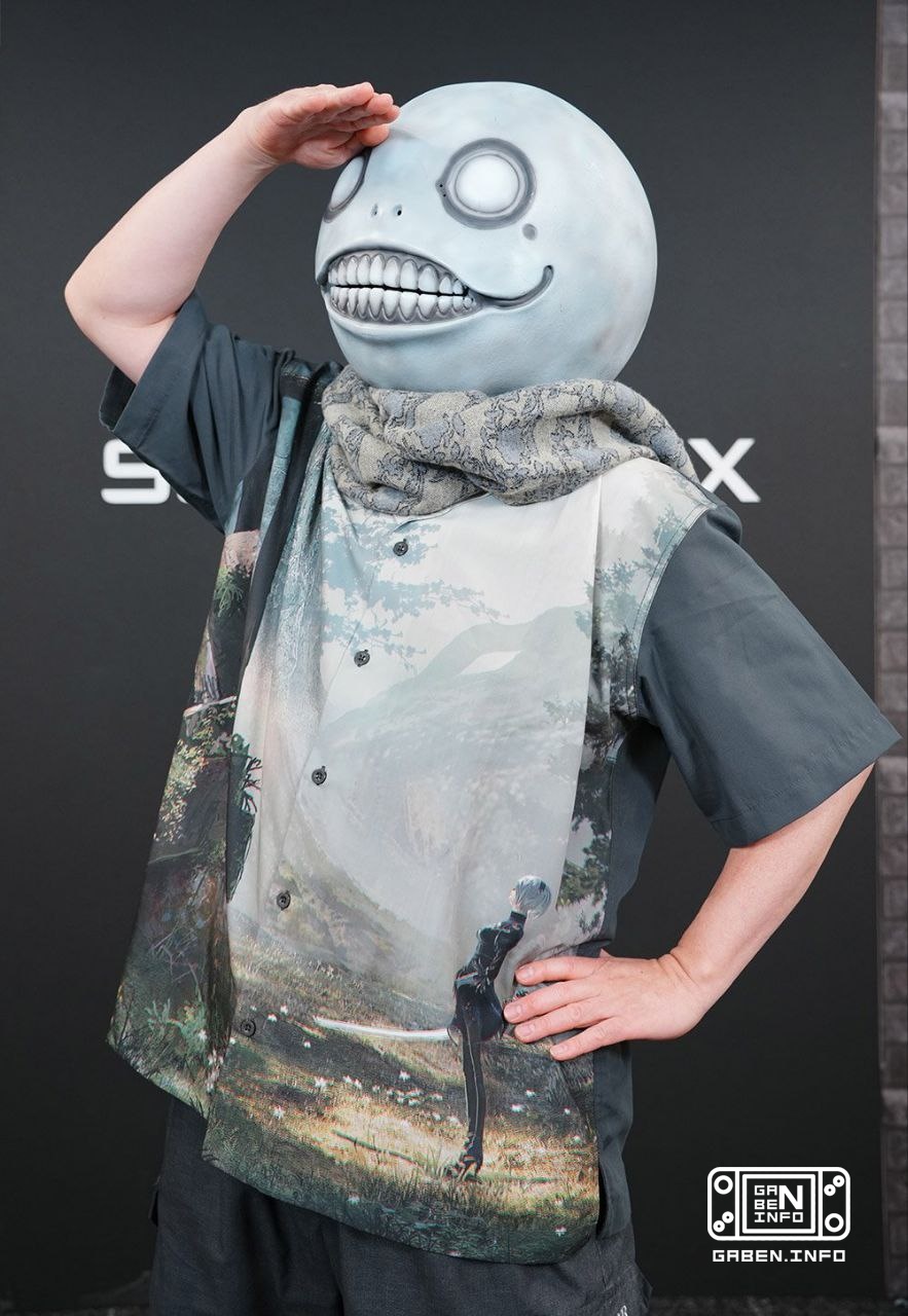 The hottest men in Japan, according to Forbes 2013, are photographed to show the collaboration of the brands NieR: Autom...