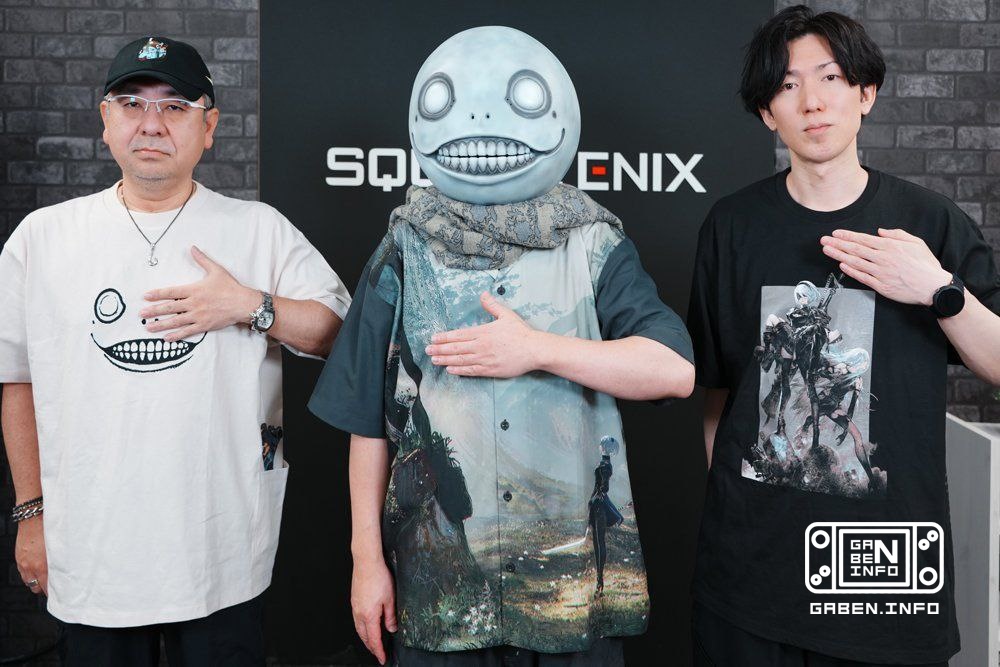 The hottest men in Japan, according to Forbes 2013, are photographed to show the collaboration of the brands NieR: Autom...