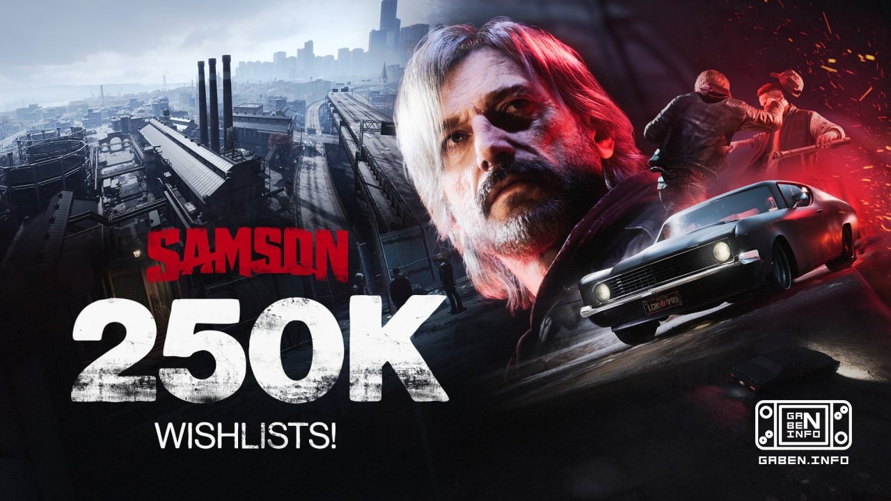 Samson from the creators of Just Cause was added to wishlists by 250 thousand people. And there are only 3 weeks left be...