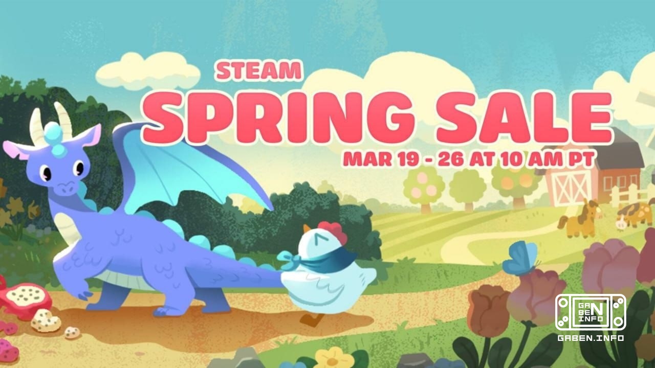 A big spring sale has started on Steam.Discounts will be valid until March 26.