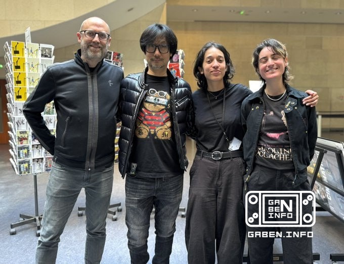 Kojima once again visited his favorite museum/theater - the Cinémathèque in Paris. After taking pictures with popcorn se...