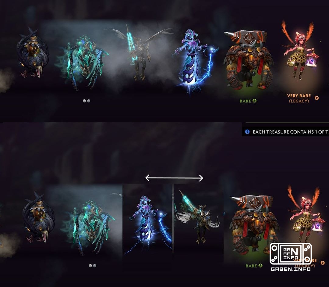 Valve listened to us! An update came out overnight that swapped sets in the old treasury Thank you, Gaben!