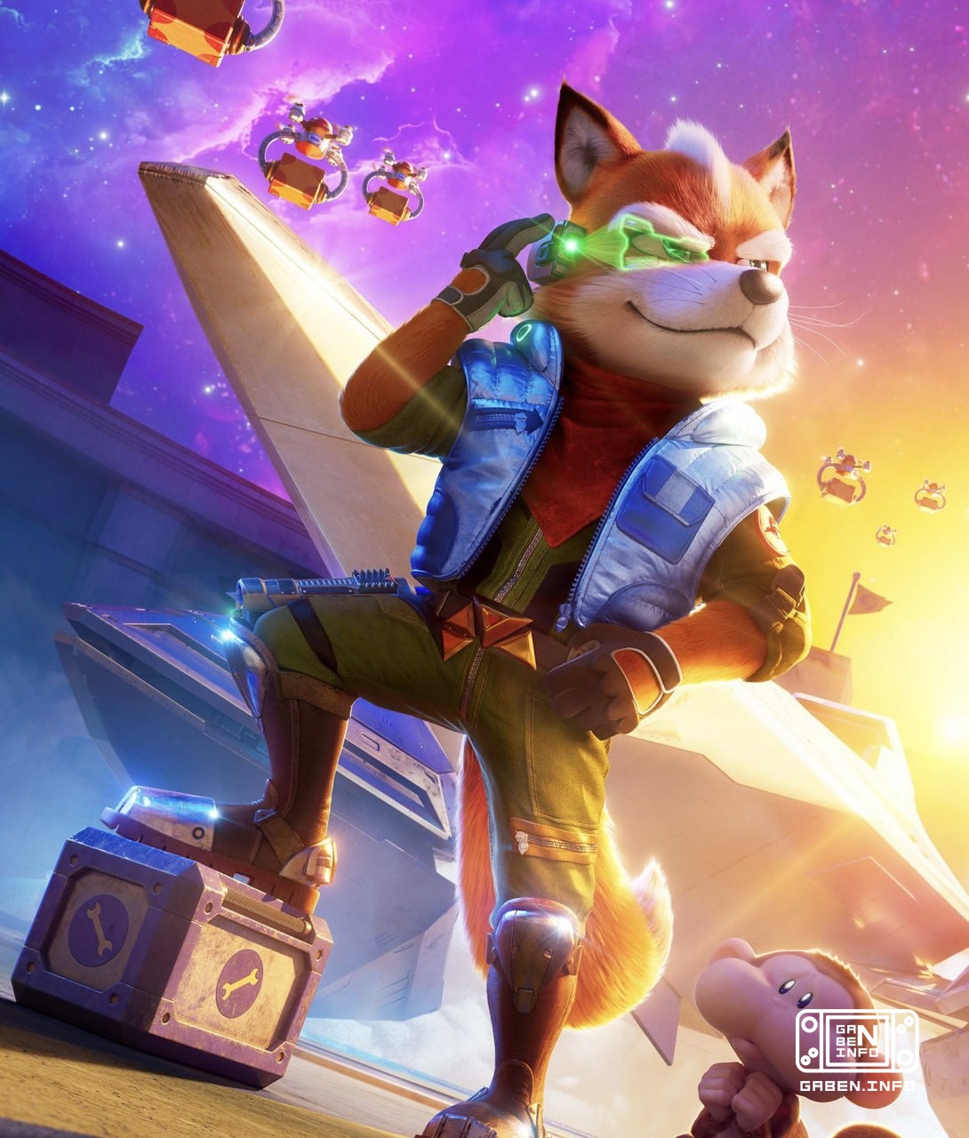 Fox McCloud will make a surprise appearance in THE SUPER MARIO GALAXY MOVIE See him doing a kick drum and a teaser for S...