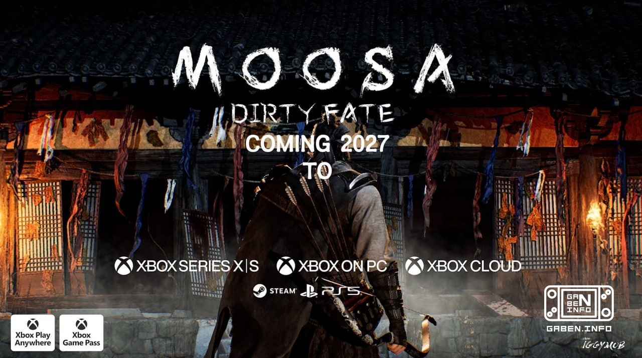 The slasher MOOSA: Dirty Fate has been presented for PS5, PC and Xbox Series. Here, as a Korean martial artist, you have...