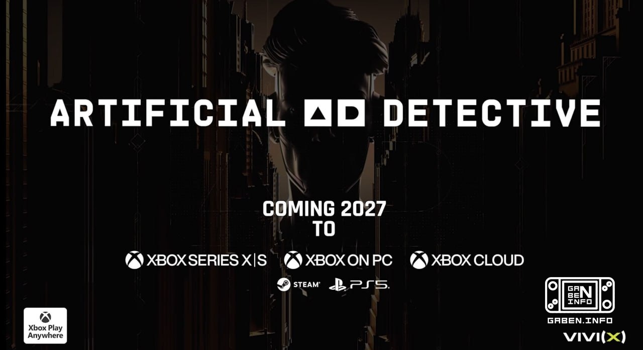 Cyberpunk about zombie robots has been presented - Artificial Detective. The release will take place in 2027 on Xbox Ser...