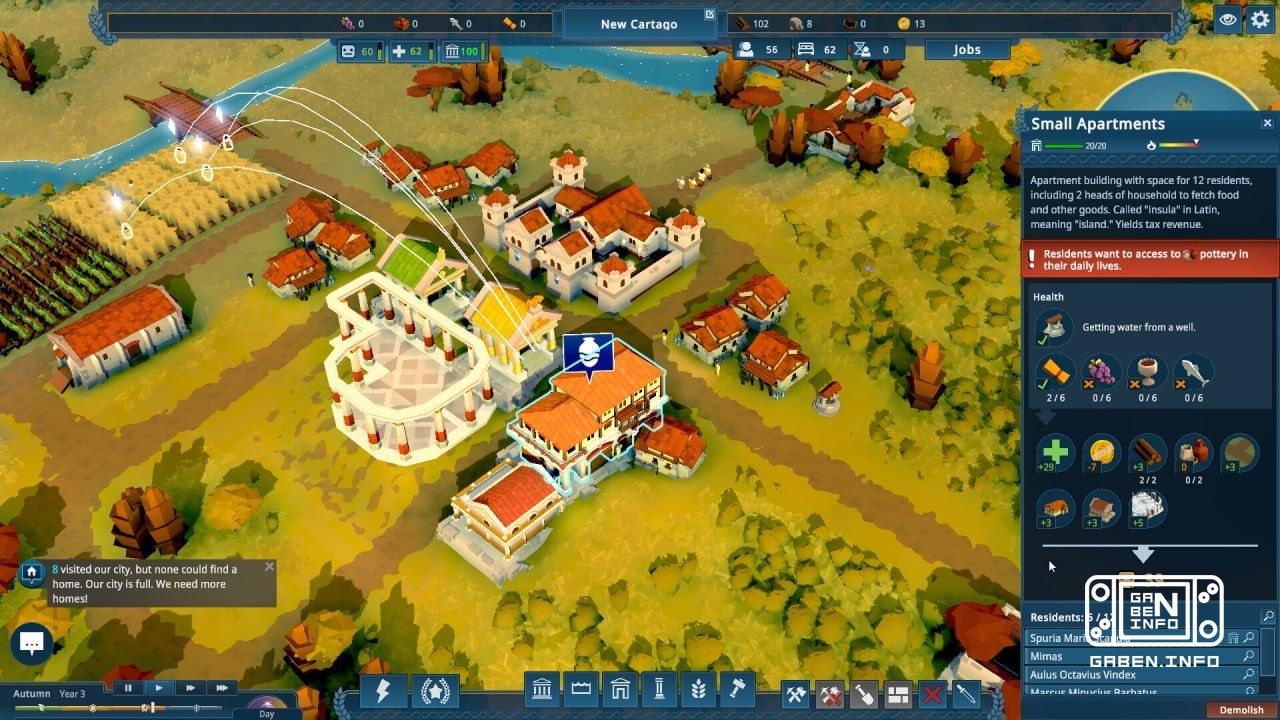 Nova Roma, a vibrant city-planning strategy about Ancient Rome, has entered early access. Nova Roma is a new project fro...