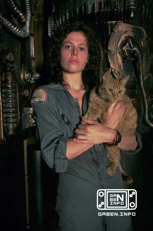 The crew of the spaceship Nostromo, which arrived on the previously unknown planet LV-426, for a promo for the film "Ali...