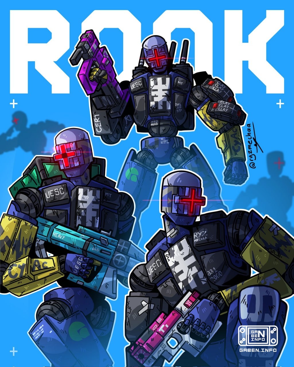 Marathon : ROOK by Ryzmechaa31 @hypewave
