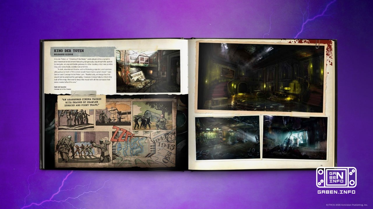 A full-fledged book on the entire lore of Call of Duty: Black Ops Zombies, as well as the design and development of the ...