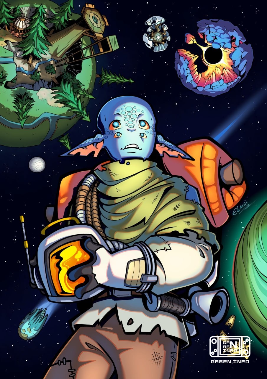 Outer Wilds by Elwensa @hypewave