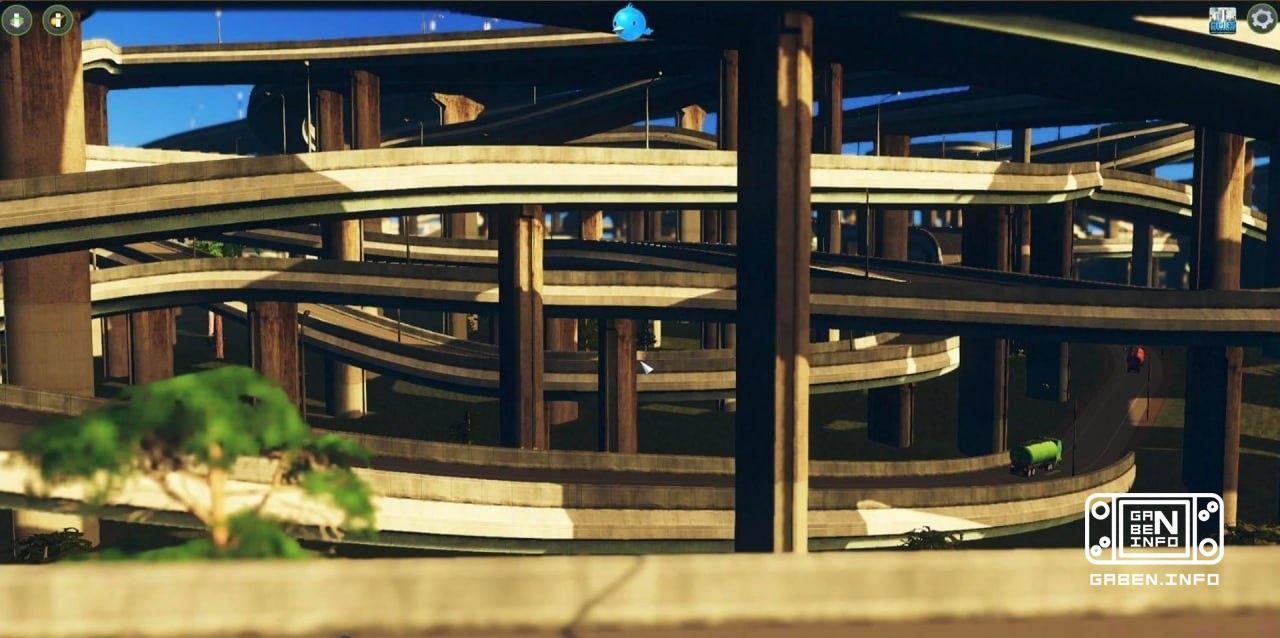 😱 A skilled gamer in Cities: Skylines under the nickname Hard-to-create-name has assembled a “Super Overpass” - a real h...