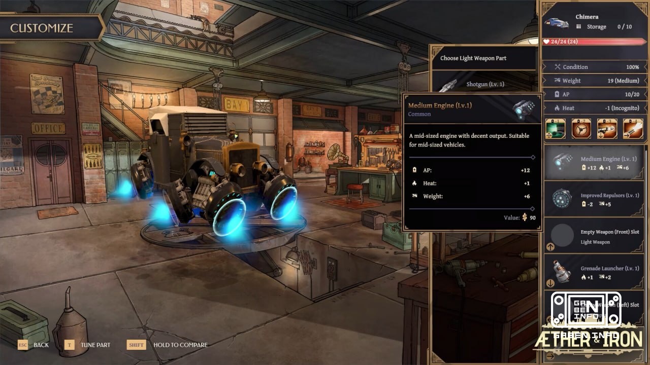 New York in the 1930s with flying cars: a role-playing game with turn-based combat has been released Aether & Iron Aethe...