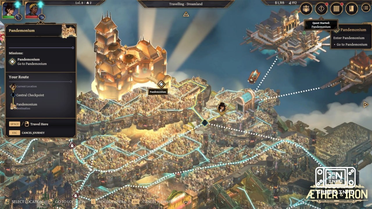 New York in the 1930s with flying cars: a role-playing game with turn-based combat has been released Aether & Iron Aethe...