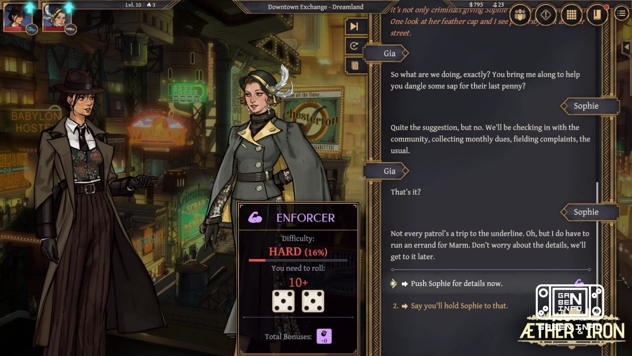 New York in the 1930s with flying cars: a role-playing game with turn-based combat has been released Aether & Iron Aethe...