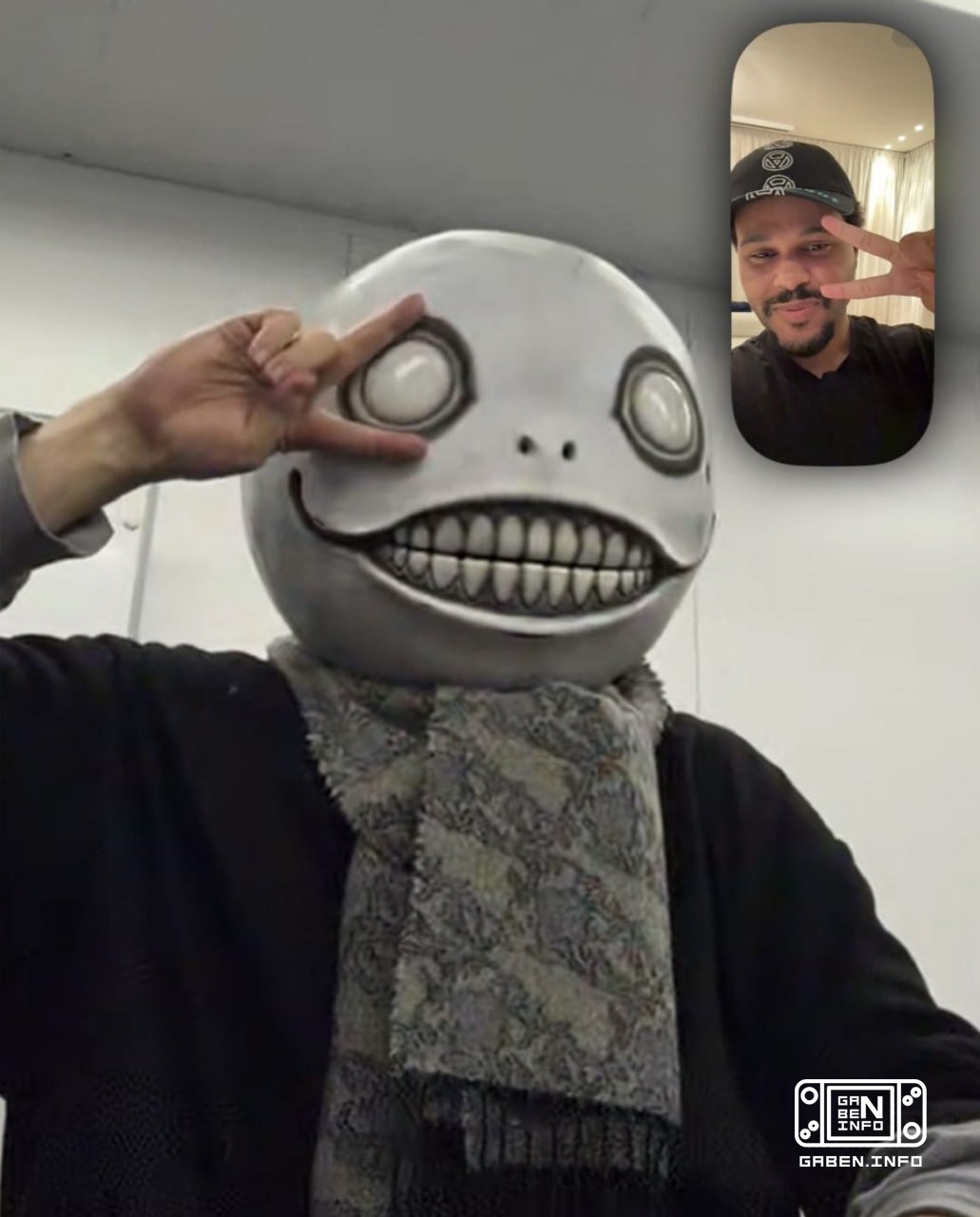 The weekender continues to pretend that he cares about playing games. The singer called another slacker to brag about co...