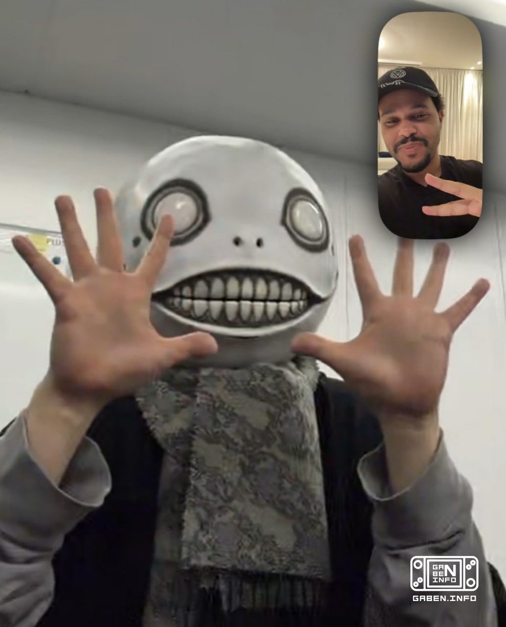 The weekender continues to pretend that he cares about playing games. The singer called another slacker to brag about co...