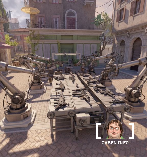 It remains to find out what maps the rest of the guns are made on.