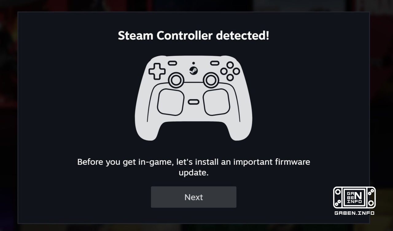 Valve continues to prepare for the launch of new devices - hints for connecting a new gamepad were found in the Steam cl...