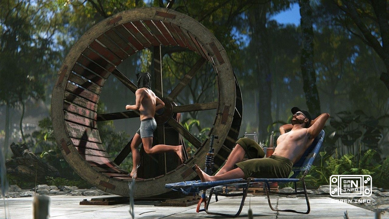 ⚡️Slavery was added to Rust - a water wheel appeared in the game, which works not only from water. Anyone can get into t...