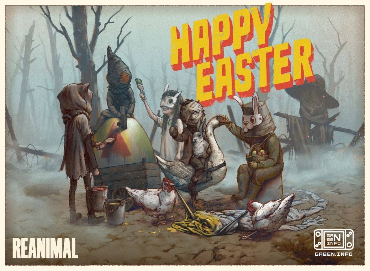 The developers of Reanimal congratulate everyone on Catholic Easter. And we, as Orthodox people, will celebrate it next ...
