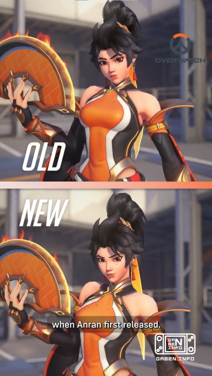 First look at the modified Anran model in Overwatch 2 It is separately noted that the developers decided to remove the “...