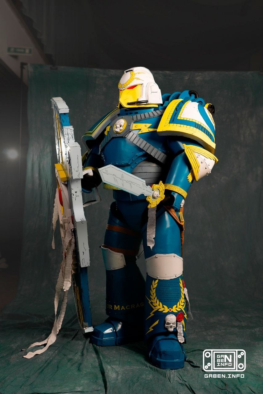 Fandom: Warhammer 40,000 Characters: Сenturion 47th Company Ultramarines (based on terraluna5 fanart) Pictured: Mickey M...