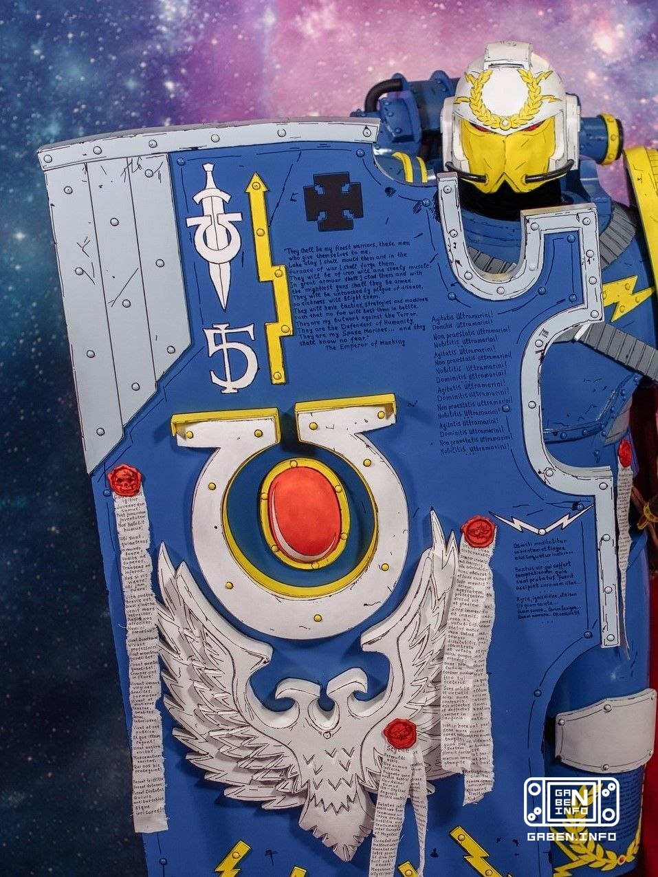 Fandom: Warhammer 40,000 Characters: Сenturion 47th Company Ultramarines (based on terraluna5 fanart) Pictured: Mickey M...