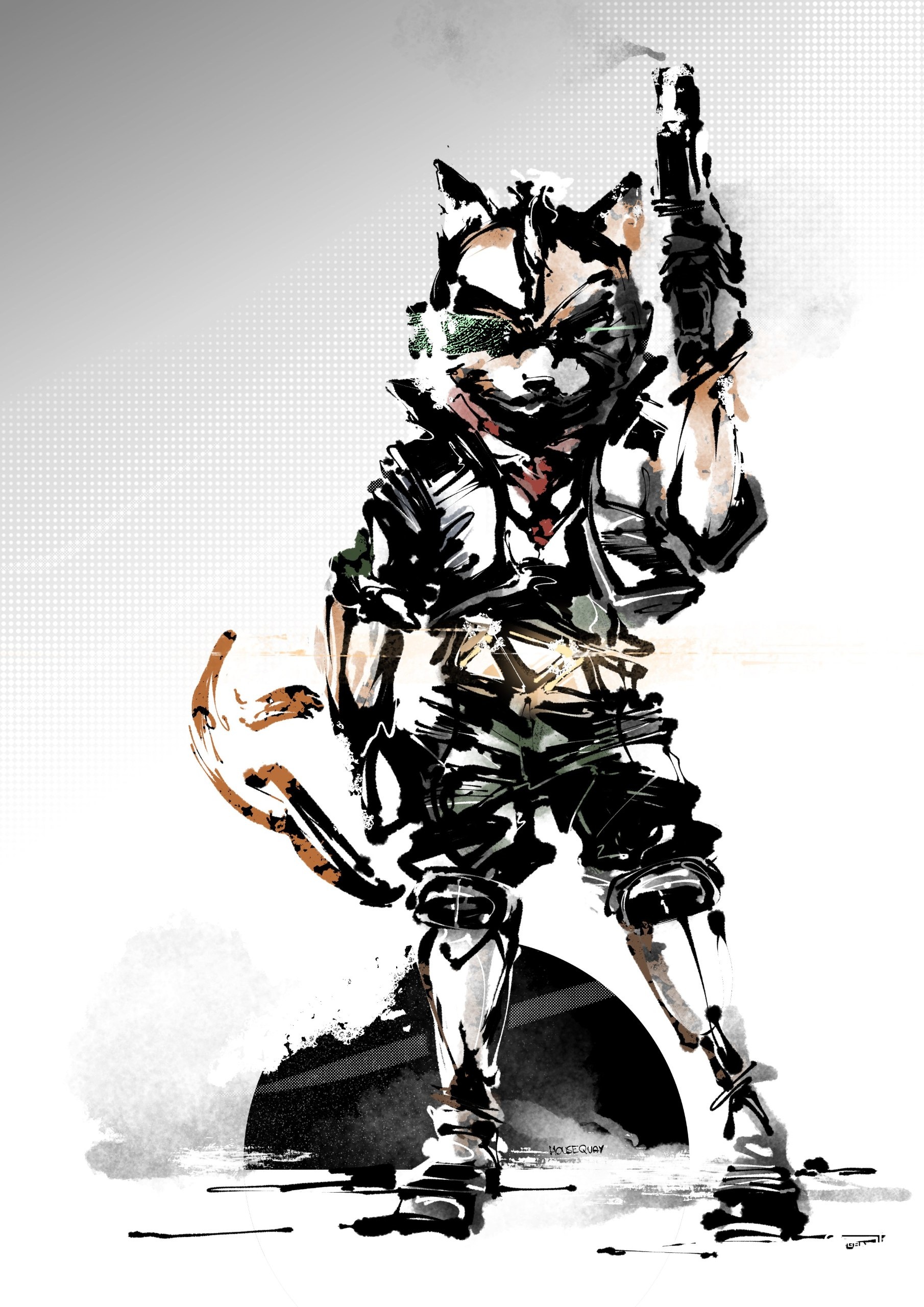 Fox McCloud by House Quay @hypewave