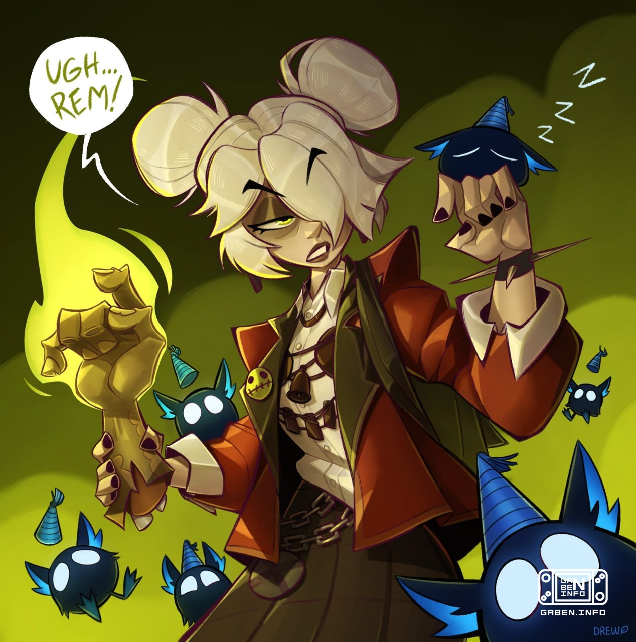 Graves 💀 (and Rem) by d_r_e_w @hypewave