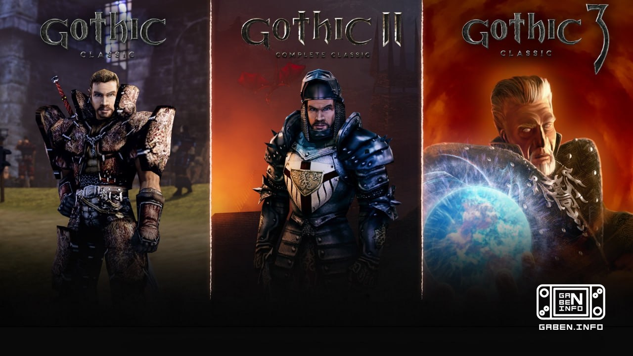 The Gothic trilogy has finally received a release date for each part on PS5, Xbox Series, PS4 and Xbox One. The original...