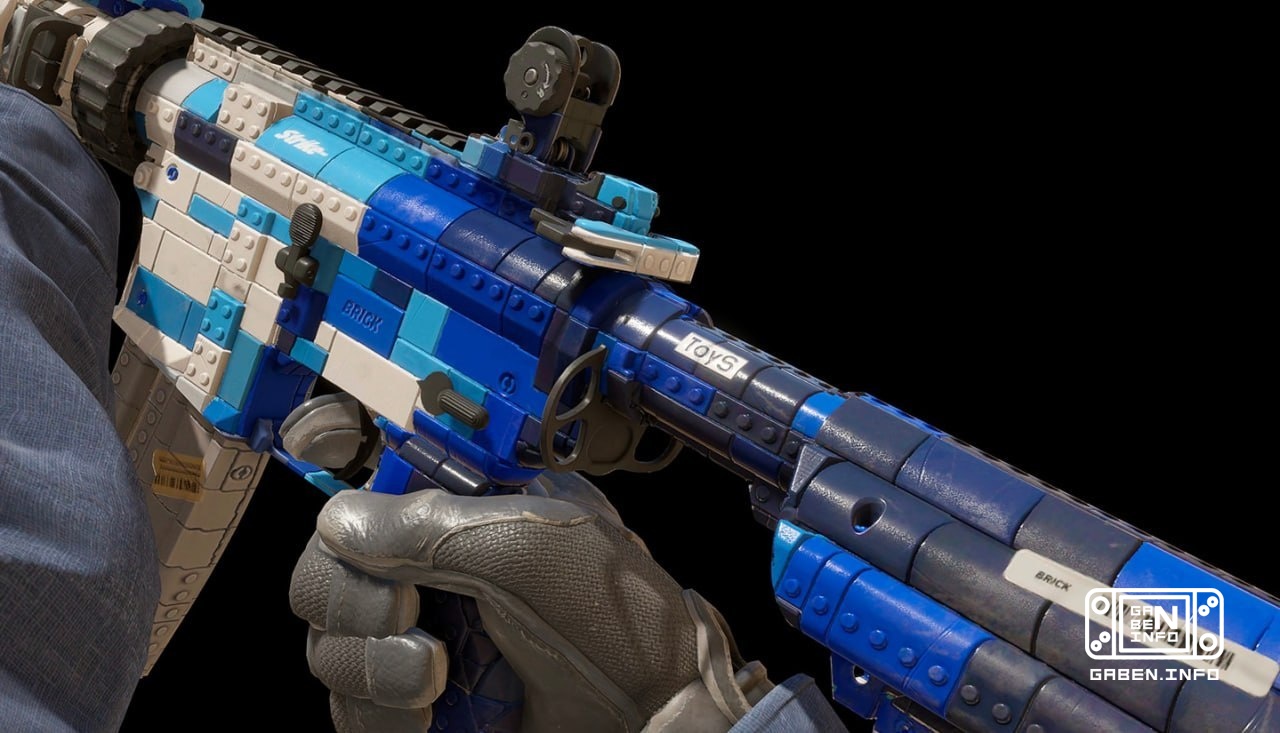 🧱 M4A4 «LEGO» — скин из Мастерской 🔫CS2 Необычная работа выполненная в стиле конструктора. Автор назвал её M4A4 | Blocke...