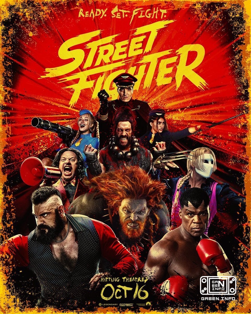 Posters of Street Fighter movie characters have been published as a bonus. The most expensive cosplay of this year!