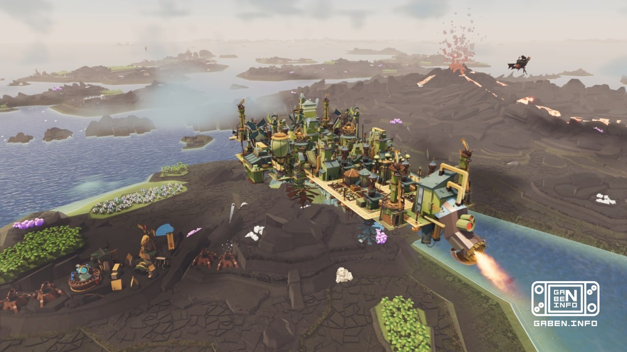 Airborne Empire left early access: a new biome and the final confrontation The strategy about the flying city Airborne E...