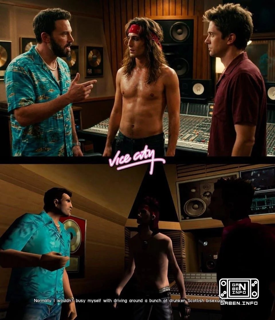 If only they made a full-length film or TV series based on the game GTA: ViceCity these days😎