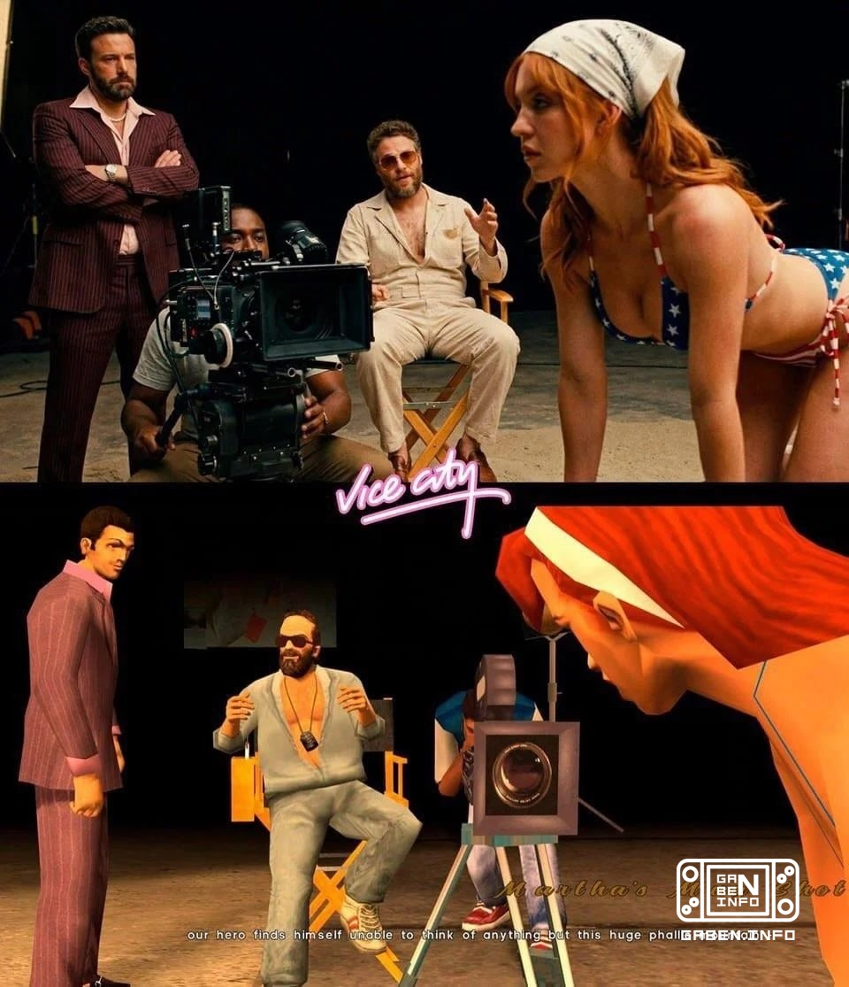 If only they made a full-length film or TV series based on the game GTA: ViceCity these days😎